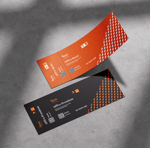 Mockup ticket