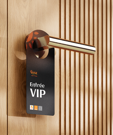 Mockup door hanger